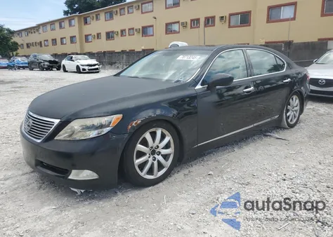 2008 Lexus Ls 600Hl z USA, uszkodzony, nr VIN JTHDU46F485003229